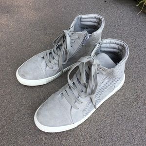 Steve Madden Light Gray Demmie High Tops